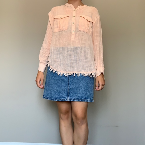 Free People blouse- Size S. NWOT - Picture 7 of 7
